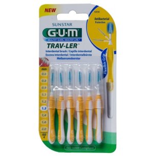 CEPILLO INTERDENTAL VIAJE GUM 1514 TRAV-LER EXTRAFINO 1.3...