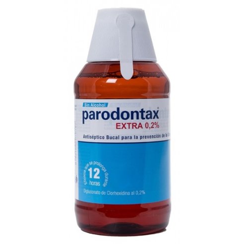 PARODONTAX EXTRA COLUTORIO SIN ALCOHOL DIGLUCONATO DE CLORHEXIDINA AL 0.2% 1 ENVASE 300 ML
