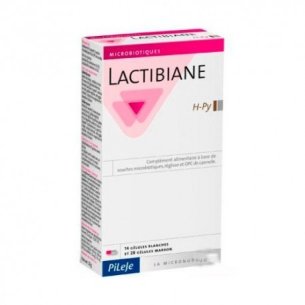 LACTIBIANE HPY  14 CAPSULAS BLANCAS + 28 CAPSULAS MARRONES
