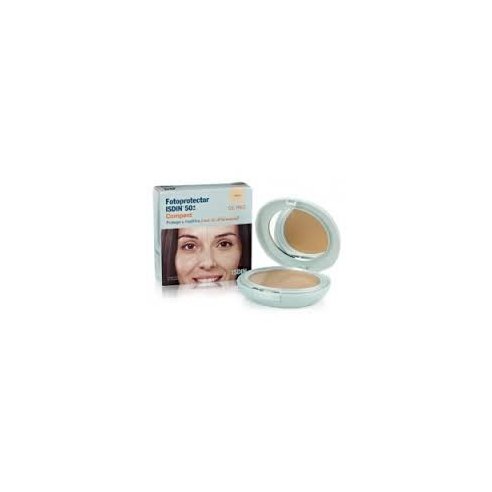 FOTOPROTECTOR ISDIN COMPACT SPF 50+ MAQUILLAJE COMPACTO OIL-FREE 1 ENVASE 10 G COLOR ARENA