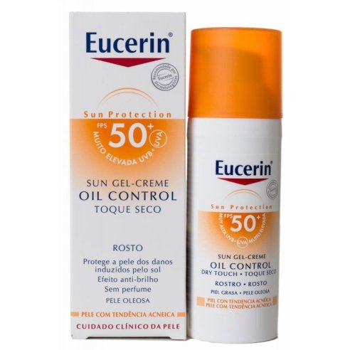 EUCERIN SUN PROTECTION 50+ GEL CREME ROSTRO OIL CONTROL  1 ENVASE 50 ML