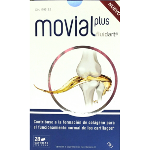 MOVIAL PLUS FLUIDART  28 CAPSULAS