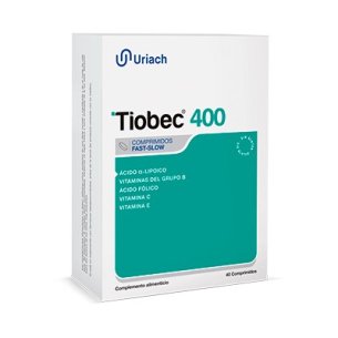 TIOBEC 400  40 COMPRIMIDOS FAST SLOW