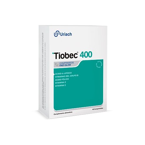 TIOBEC 400  40 COMPRIMIDOS FAST SLOW