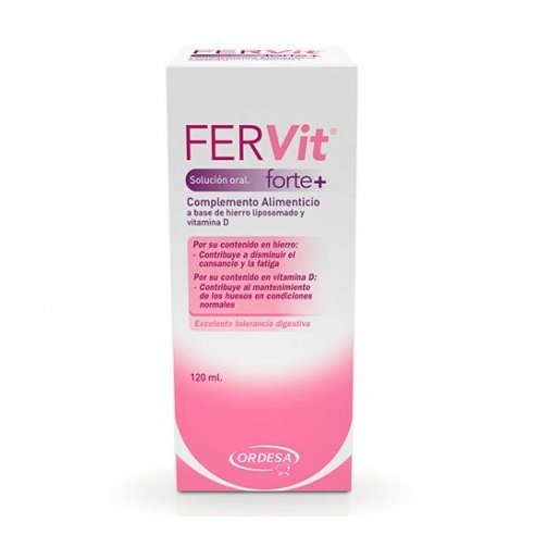 FERVIT FORTE+ SOLUCION ORAL  1 ENVASE 120 ML