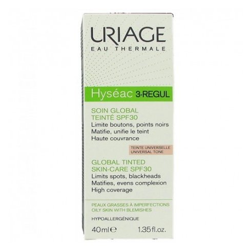 HYSEAC 3 REGUL CUIDADO GLOBAL SPF30 CON COLOR...