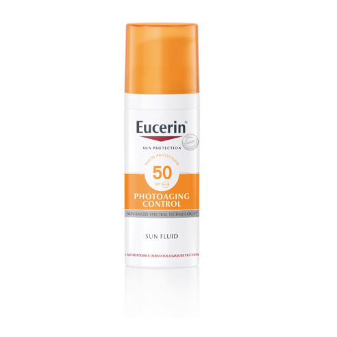 EUCERIN SUN PROTECTION 50 FLUID PHOTOAGING CONTROL 1 ENVASE 50 ML