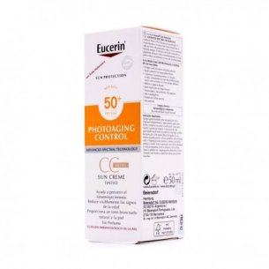 EUCERIN SUN PROTECTION 50+ GEL-CREME PHOTOAGING CONTROL...