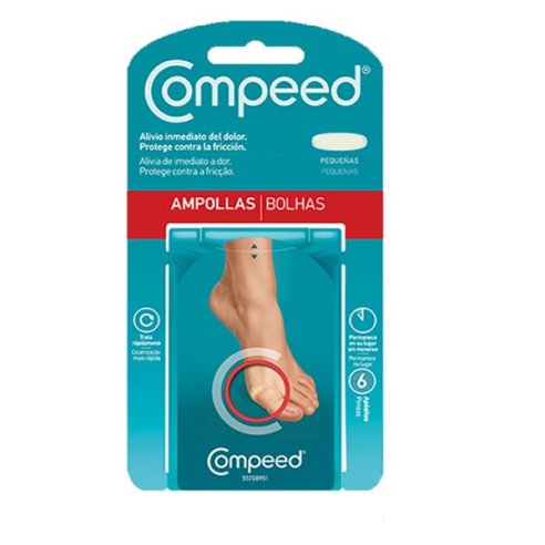 COMPEED AMPOLLAS HIDROCOLOIDE T- MED 5 U