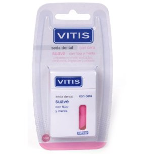 VITIS SEDA DENTAL CON FLUOR Y MENTA SUAVE  50 M
