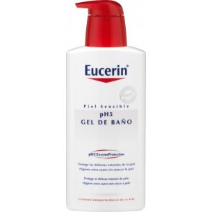 EUCERIN PIEL SENSIBLE PH-5 GEL DE BAÑO  1 ENVASE 1 L
