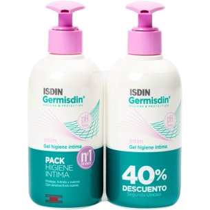 ISDIN DUPLO GERMISDIN INTIM GEL 2 X 250 ML 40% DESC 2ª...