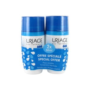 URIAGE DESODORANTE ROLL ON 50 ML DUPLO