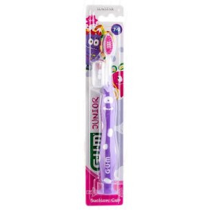 CEPILLO DENTAL JUNIOR GUM 902 1 UNIDAD MONSTRUOS