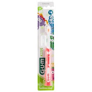 CEPILLO DENTAL KIDS GUM 901 1 UNIDAD MONSTRUOS