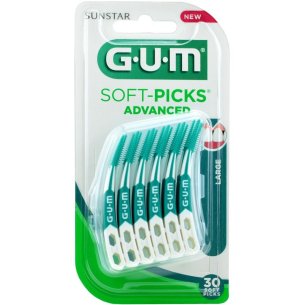 GUM SOFT-PICKS PRO L 30 UNIDADES