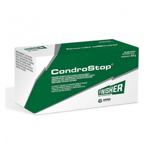 FINISHER CONDROSTOP  30 SOBRES 13 G SABOR NARANJA