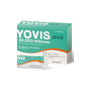 YOVIS  10 STICKS BUCODISPERSABLES 1,5 G