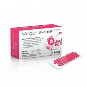 MEGALEVURE RESET  10 STICKS 2,3 G SABOR FRESA