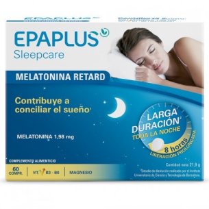 EPAPLUS SLEEPCARE MELATONINA RETARD PLUS  60 COMPRIMIDOS
