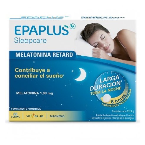 EPAPLUS SLEEPCARE MELATONINA RETARD  60 COMPRIMIDOS