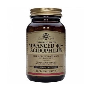 SOLGAR ACIDOPHILUS 40+ AVANZADO 60 CAP