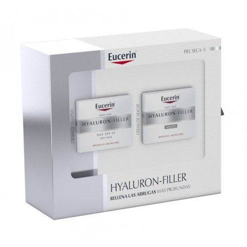 PACK EUCERIN HYALURON FILLER CREMA DIA PIEL...