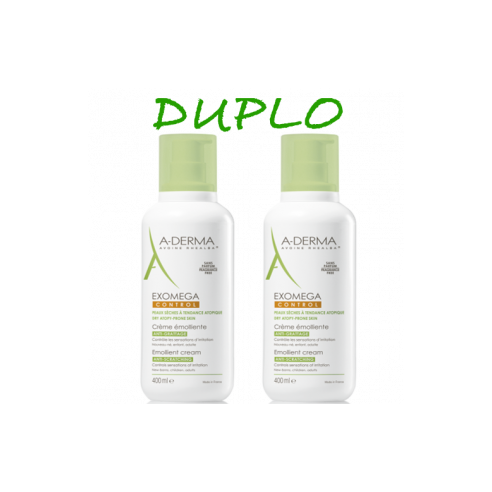 A-DERMA EXOMEGA CONTROL CREMA EMOLIENTE DUPLO 2...