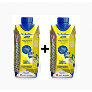 BIORALSUERO PLUS VITAMINA D  2 ENVASES 330 ML SABOR LIMON