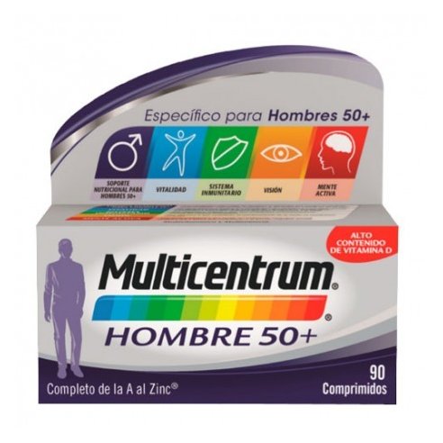 MULTICENTRUM HOMBRE 50+  90 COMPRIMIDOS