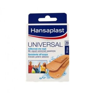 HANSAPLAST UNIVERSAL APOSITO ADHESIVO 20 STRIPS