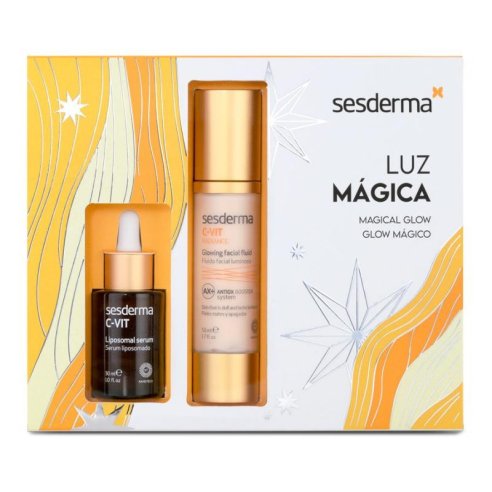 SESDERMA PACK C-VIT SERUM LIPOSOMAL 30 ML+C-VIT RADIANCE FLUIDO LUMINOSO 50 ML