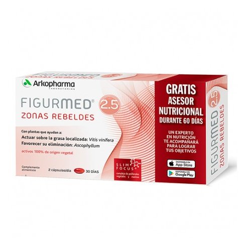 FIGURMED ZONAS REBELDES  60 CAPSULAS