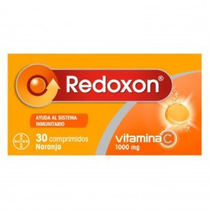 REDOXON VIT C  30 COMPRIMIDOS EFERVESCENTES SABOR NARANJA