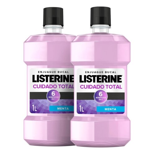LISTERINE CUIDADO TOTAL DUPLO 2 X 1000 ML