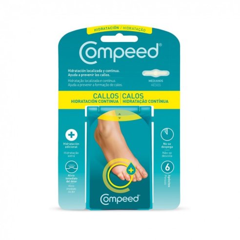 COMPEED CALLOS HIDRATACION CONTINUA  6 UNIDADES