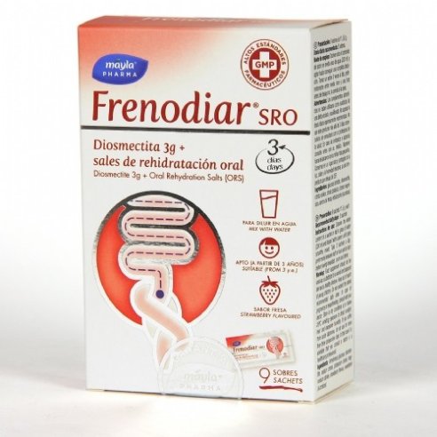 FRENODIAR BIOTIC+  9 STICKS 4,2 G SABOR FRESA