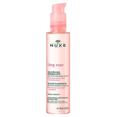NUXE VERY ROSE HUILE DELICATE DEMAQUILLANTE 150 ML