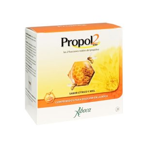 PROPOL 2 EMF  20 COMPRIMIDOS BUCODISPERSABLES SABOR CITRICO Y MIEL