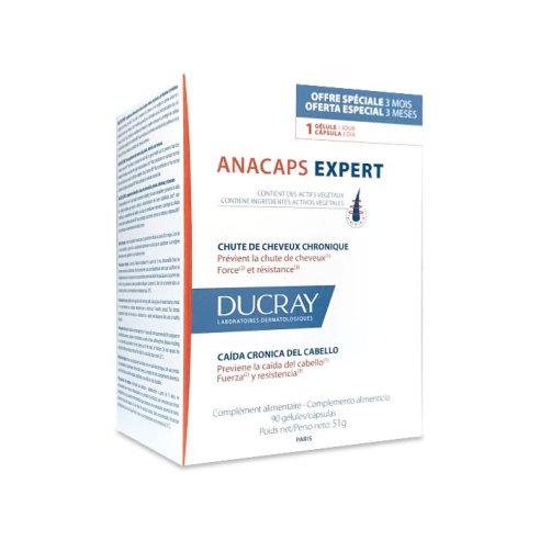 ANACAPS EXPERT DUCRAY 90 CAPSULAS