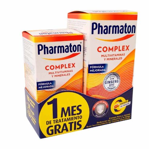 PHARMATON COMPLEX  100 COMPRIMIDOS + 30 COMPRIMIDOS PACK PROMOCION