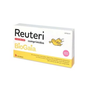 REUTERI COMPRIMIDOS  10 COMPRIMIDOS SABOR FRESA