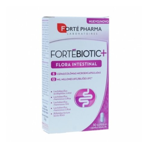 FORTEBIOTIC+ FLORA INTESTINAL  30 CAPSULAS