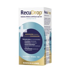RECUDROP SOLUCION OFTALMICA PARA OJO SECO  1 BOTE 10 ML