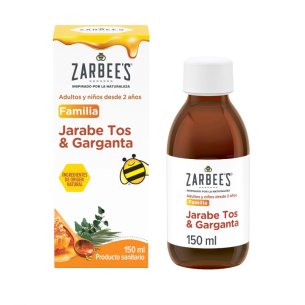 ZARBEES JARABE FAMILIA TOS Y GARGANTA  1 FRASCO 150 ML