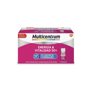 MULTICENTRUM ENERGIA & VITALIDAD 50+  15 FRASCOS 7 ML...