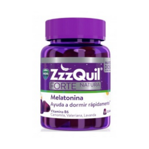 ZZZQUIL SUEÑO FORTE  30 GUMMIES SABOR FRUTOS DEL BOSQUE