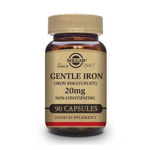 SOLGAR GENTLE IRON (HIERRO) 20 MG 90 CAPS