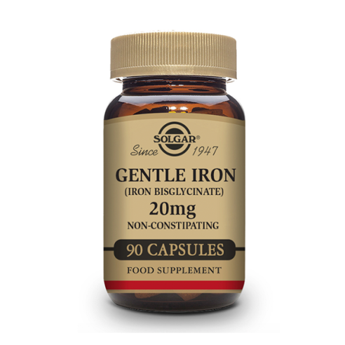 SOLGAR GENTLE IRON (HIERRO) 20 MG 90 CAPS