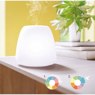 PRANAROM DIFUSOR JOY ULTRASONICO LUZ MULTICOLOR 2